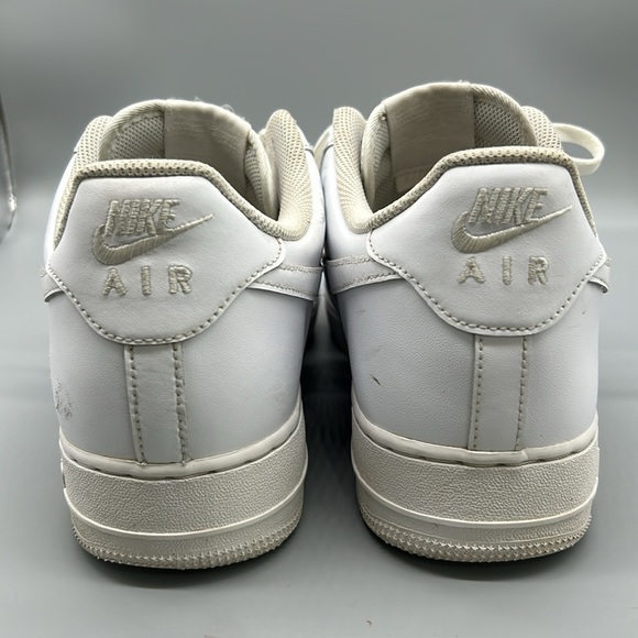 Air Force One Low Top White/White Size 14 - Picture 4 of 9